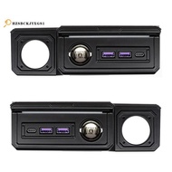 Dual USB Car Charger and Type-C Charging Ports Power Adapter for  Jimny JB64  JB74W 2019-2023 LHD