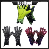Kool Soccer Goalie Gloves Goalkeeper Gloves with Fingersave Wrist for Protection Strong Grip Goalkee