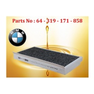 BMW - E60 E61 E63 E64 M54 N52 N54 N55 Aircond Filter Cabin Air Filter 64-319-171-858