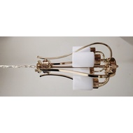 Minimalist 4-Lamp Terrace Living Room Hanging Lamp