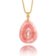 【正佳珠寶】阿根廷紅紋 頂級原礦蕾絲紋 12.4g 紅紋石吊墜