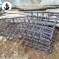 cakar ayam 60x60 BESI 12 polos