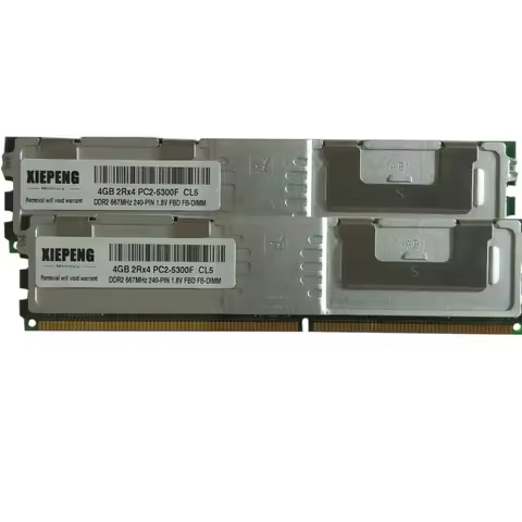for HP Workstation xw6400 xw6600 xw8600 xw8400 Fully Buffered Memory 4GB 2Rx4 PC2-5300F RAM 8GB DDR2