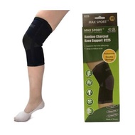 MAX SPORT Bamboo Charcoal Knee Support (Double Springs), One Piece, Size M(27.9-33.0cm), Measure Round Center L