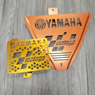 Flashmotor Yamaha LC135 V2 V3 V4 V5 V6 V7 V8 fi Coolant Net Engine Cover Horn Cover Set