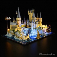 YB Compatible with LEGO Harry Potter76419Hogwarts Castle and Venue Building Blocks LED Lighting Deco