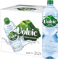 Volvic Natural Mineral Water, 1.5L Case, (Pack of 12)