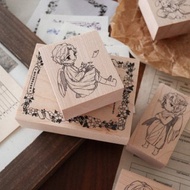禮可like Daydream系列 原創 手賬 小女孩 印章