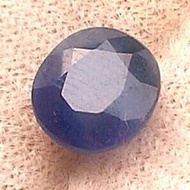 NATURAL BLUE SAPPHIRE SAFIR AFRICA ASLI ALAM SUPER CLEAR MANTUL