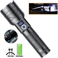 Anbolt A18 Pro Senter LED Super Terang 100000 lumens Senter Cas Tahan Lama Zoom Senter Jarak Jauh 30