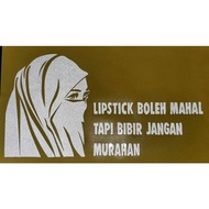 LIPSTICK BOLEH MAHAL STICKER LORI,STICKER CERMIN.STICKER LORI DAN VAN