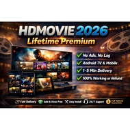 HdMovie 2026 Premium Lifetime｜No Ads No Lag｜Android TV Box｜Android Phone Tablet｜PowerTech