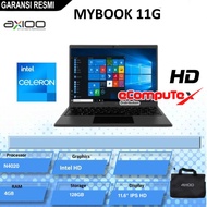 NOTEBOOK AXIOO MYBOOK 11G INTEL CELERON N4020 4GB DDR4 128GB SSD 11.6" INCH GARANSI RESMI
