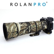 ROLANPRO Lens Coat For Nikon Z 600mm F6.3 VR S Waterproof Protective Case Camouflage Rain Cover NIKKOR Z600  f/6.3 Guns Sleeve