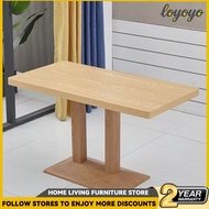 Restaurant and noodle shop breakfast commercial table, rectangular table for dessert shops, snack sh