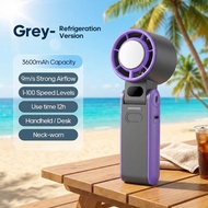 199-Speed 6000mAh Rechargeable Mini Fan | High-Speed Outdoor Cooling Turbo Fan | Kipas Mudah Alih & 