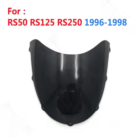 For Aprilia RS50 RS125 RS250 1996 1997 1998 Motorcycle Windscreen Windshield Wind Deflectors Black C