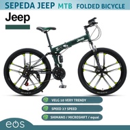 100% original Sepeda lipat Gunung Jeep - Mountain bike Jeep