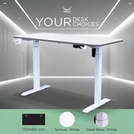 *สินค้าใหม่*Tengu โต๊ะปรับระดับไฟฟ้า Ergonomic Desk  เลือกได้ตามใจ หน้าโต๊ะขนาด120-160ซม. ให้เลือก4ส