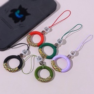Ring Mobile Phone Chain Hand-woven Ring Buckle Pendant Chinese Style Keychain Pendant Accessories La