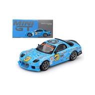MINI GT 1/64 #1195 MAZDA RX-7 RE-AMEMIYA 2025 D1GP - Diecast Model Car