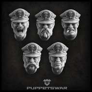 PUPPETSWAR - OFFICER HEADS