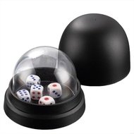 【High-quality】 Dices Rolling Cup with 5 Dices for Authentics Gaming Dices Base Game
