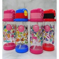 Smiggle water straw bottle BPA FREE 400ml / 500ml