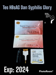 Alat Test HIV dan Syphilis tes mandiri satu set lengkap