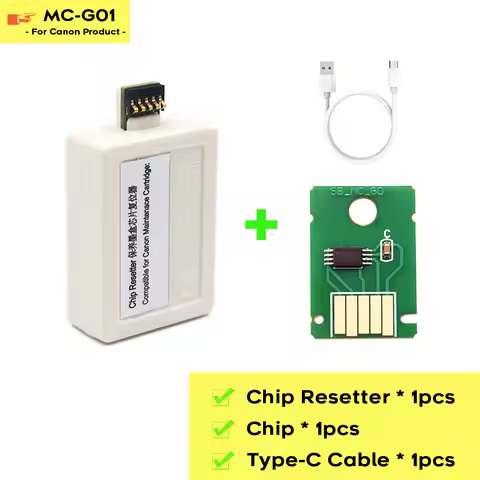 MC-G01 G01 Maintenance Tank Chip Resett For Canon GX6010 GX6020 GX6030 GX6040 GX6050 GX6060 GX6070 G