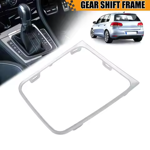 RHD Front Right Gear Shift Knob Lever Gear Stick Frame Bracket Circle For VW Golf MK7 7.5 5GG713203A