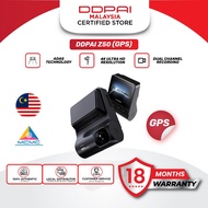 DDPAI Z50 GPS 4K 2160P Dash Cam Front + Rear Cam