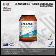 Blackmores Fish Oil Odourless 200 Softgel Bpom Omega Fish Oil 3