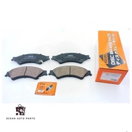 Masuma Brand Front Brake Pads For Ford Ranger And MAZDA BT50 2012- Spare Parts Code: MS-U0164N