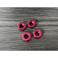 4Pcs 17mm M10 Metal Wheel Hex Nut M10XP1.0 NT002 for JLB Racing CHEETAH 11101 21101 J3 Speed 1/10 RC