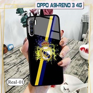 OPPO Reno 3 4G/ A91 3D glass case - football team image