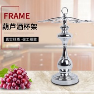 Glass Holder Red Wine Goblet Hanging Storage Shelf Hanger Ground Goblet Holder Goblet Restaurant Han