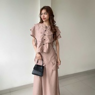 KATUN KIELO - ZRX LUXURY DAKOTA SET WITH THE LATEST SKIRT BOTTOM HYERI ONE SET/ SUIT/ Wanita COTTON 