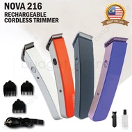 Nova NS-216 Rechargeable Cordless Hair Trimmer Shaver Cutter Clipper / Pencukur Rambut