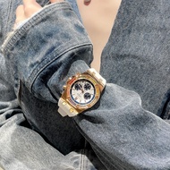 นาฬิกา JIAERTE ของดูโอ้ค AP Royal สำหรับผู้หญิงนาฬิกาควอตซ์สไตล์เยอรมันสำหรับผู้ชายหรูหรามีระดับสูงส