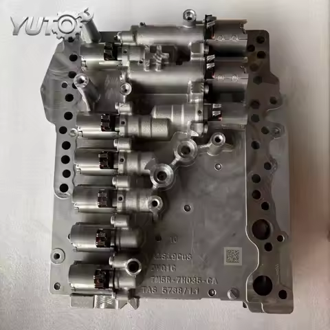 MPS6 6DCT450 6-Speed Wet Dual-Clutch Transmission Valve Body With 9 Solenoids 7M5R-7H035-CA For Ford