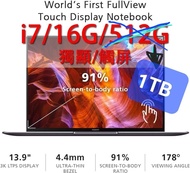 靚mon細邊 i7 8代Gen8 16G 1TB 13"9' Touch Screen 獨顯 Huawei Matebook Pro X ultrabook notebook LAPTOP 二手 WORK FROM HOME ZOOM堂 WFH 家居工作