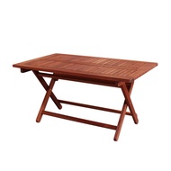 [Freeship] Bàn xếp chữ nhật mini IBIE Kepa gỗ dầu tùy chọn kích thước