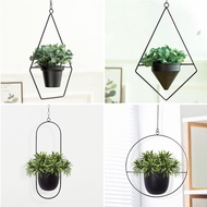 MEROFA Metal Wall Mounted Plant Container Flower Pot Plant Holder Plant Basket Hanging Planter
