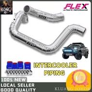 FLEX ISUZU DMAX 1.9 2021-ON INTERCOOLER PIPING HIGH PERFORMANCE SILICONE HOSE CLIP BLUE POWER