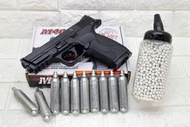 2館 KWC S&amp;W MP40 CO2槍 + CO2小鋼瓶 + 奶瓶 ( KC48 大嘴鳥手槍直壓槍BB槍玩具槍