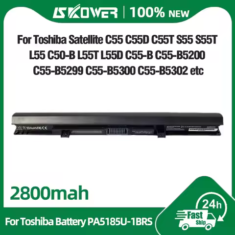 SKOWER PA5185U-1BRS Battery for Toshiba Satellite C50-B C55-C C55D-B C55D-C C55T-B L50-B L55-B E45-B
