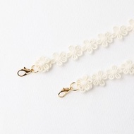 清炫才怡 口罩頸鍊 典雅蕾絲系列 04. Ivory