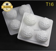 4 even pp crystal moon cake Jelly Mold Chocolate Moon cake mould cake Blister cake Gel mould