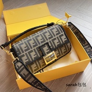 Gift box packaging French baguette vintage floral handbag canvas crossbody bag shoulder bag women's 